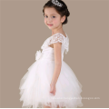 China wholesaler white kids fancy designer frocks neck designs with lace